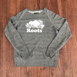 Roots crew neck sweater